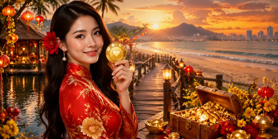 Không khí giải trí và casino tại bãi biển Đà Nẵng – người dùng tham gia cá cược trực tuyến ven biển